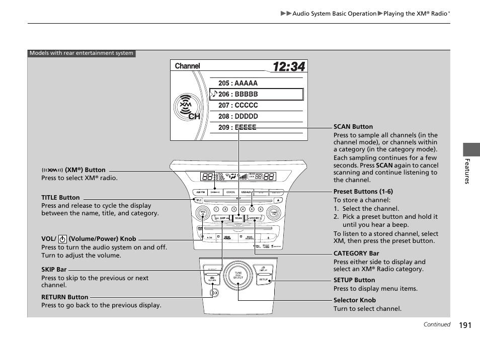 HONDA 2014 Pilot - Owner's Manual User Manual | Page 192 / 488