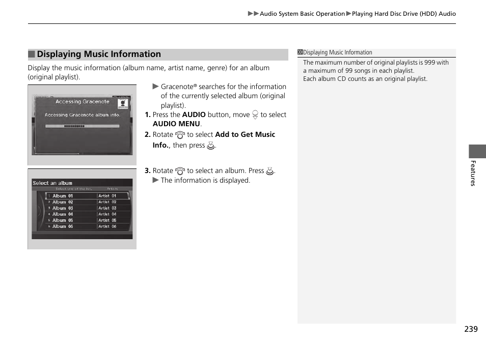 HONDA 2014 Pilot - Owner's Manual User Manual | Page 240 / 488