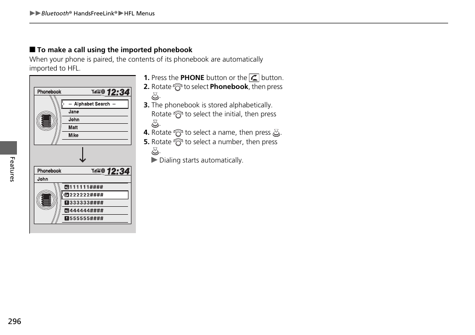 HONDA 2014 Pilot - Owner's Manual User Manual | Page 297 / 488