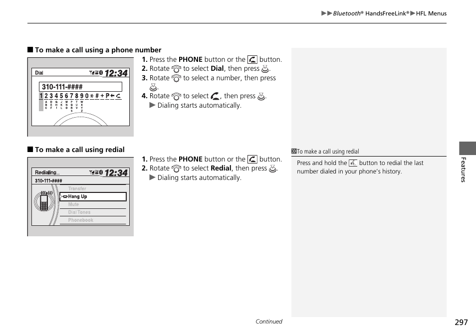 HONDA 2014 Pilot - Owner's Manual User Manual | Page 298 / 488