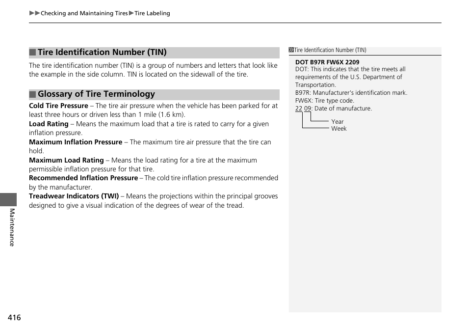 HONDA 2014 Pilot - Owner's Manual User Manual | Page 417 / 488