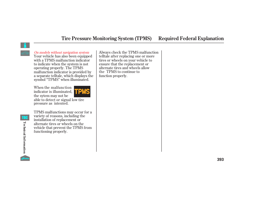 HONDA 2014 Ridgeline - Owner's Manual User Manual | Page 398 / 422