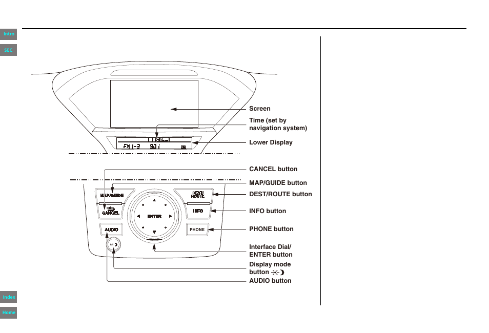 System controls, Getting started, Navigation system manual | HONDA 2013 Pilot - Navigation Manual User Manual | Page 10 / 178