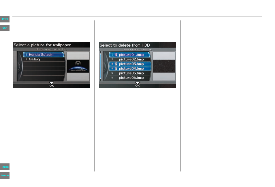 Navigation system manual, System setup | HONDA 2013 Pilot - Navigation Manual User Manual | Page 116 / 178