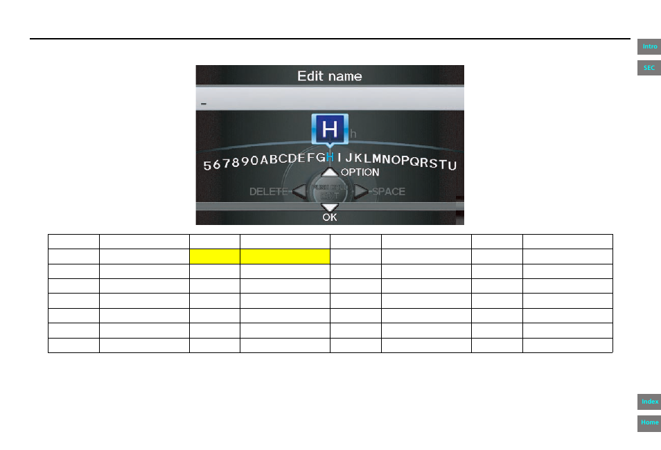 Navigation system manual, Voice command index | HONDA 2013 Pilot - Navigation Manual User Manual | Page 169 / 178