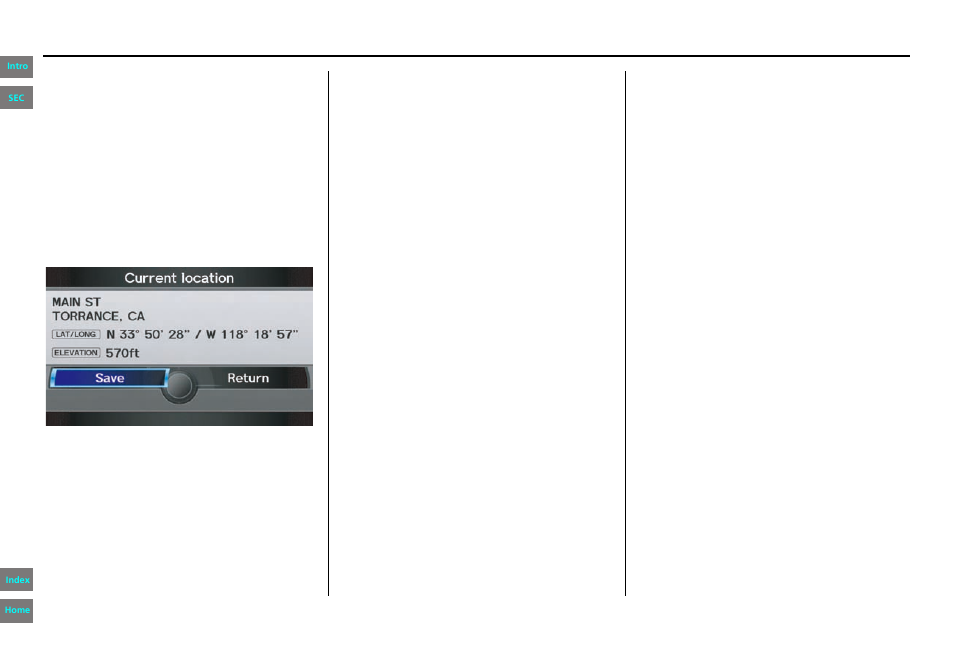 Navigation system manual, Driving to your destination | HONDA 2013 Pilot - Navigation Manual User Manual | Page 64 / 178