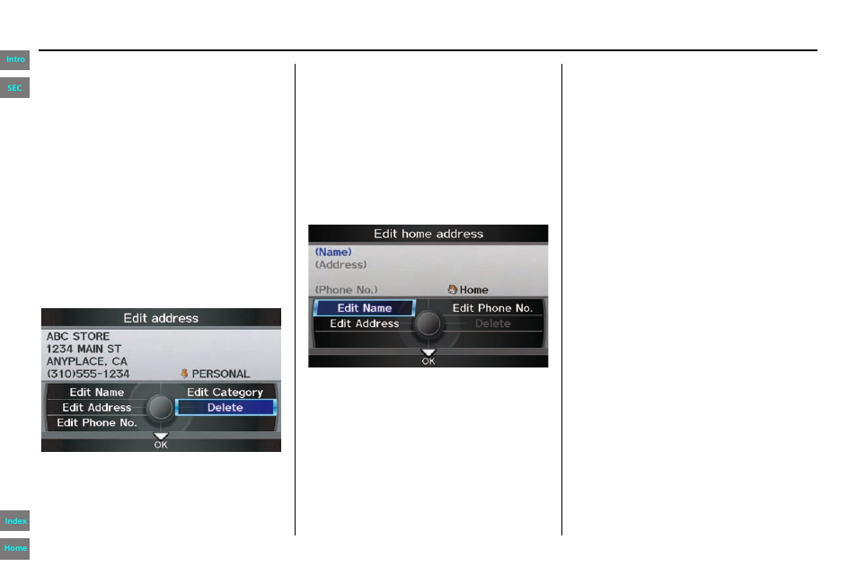 Navigation system manual, System setup | HONDA 2013 Pilot - Navigation Manual User Manual | Page 94 / 178