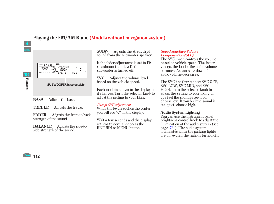 HONDA 2012 Crosstour - Owner's Manual User Manual | Page 146 / 435