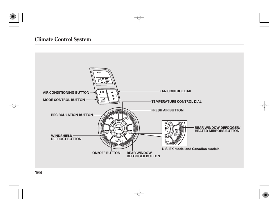 Climate control system | HONDA 2012 Insight - Owner's Manual User Manual | Page 170 / 418