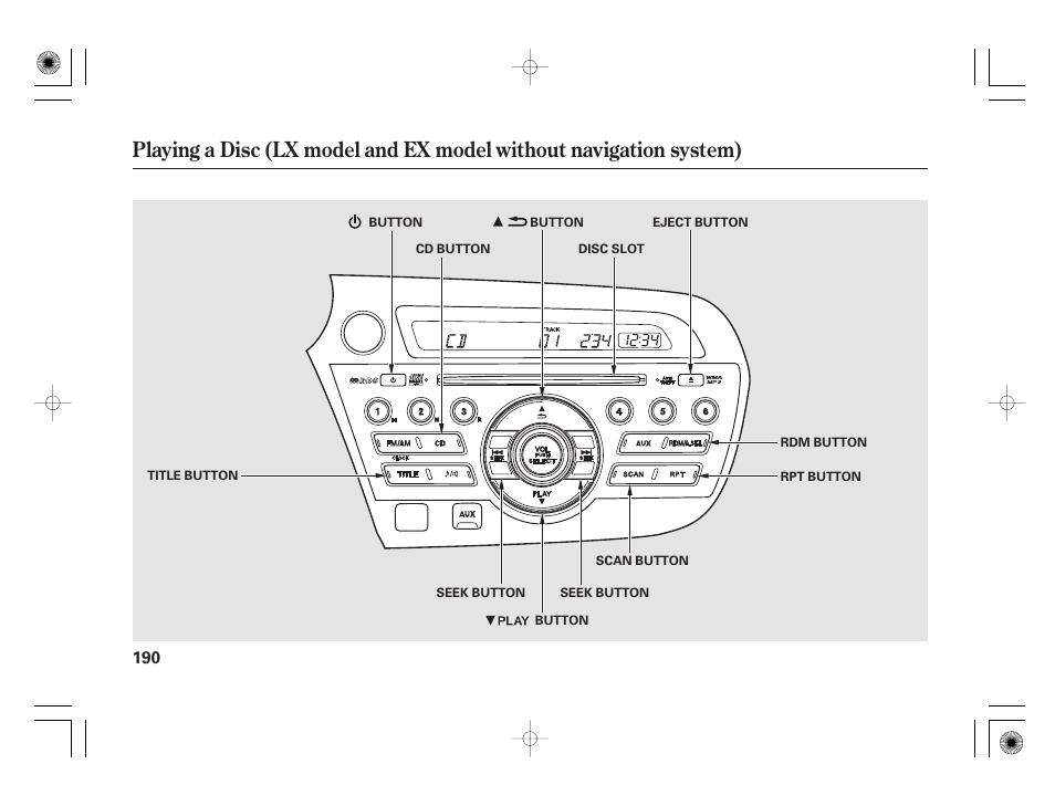 HONDA 2012 Insight - Owner's Manual User Manual | Page 196 / 418