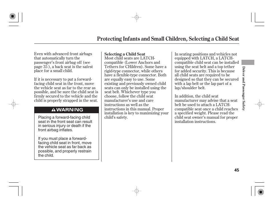 HONDA 2012 Insight - Owner's Manual User Manual | Page 51 / 418