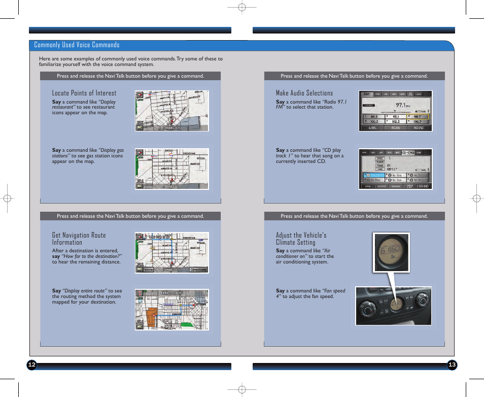 HONDA 2012 Ridgeline - Technology Reference Guide User Manual | Page 8 / 13