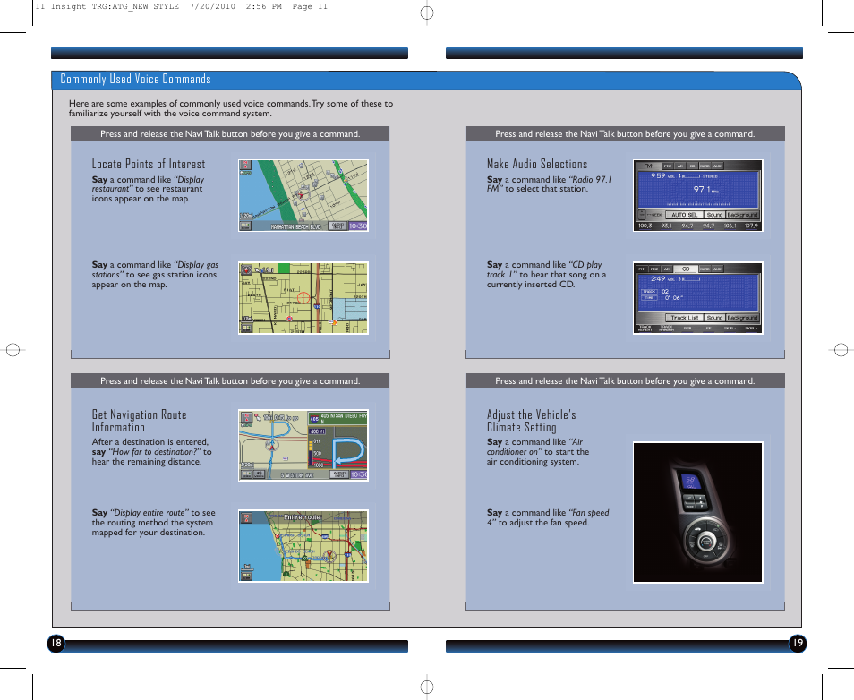 HONDA 2011 Insight - Technology Reference Guide User Manual | Page 11 / 16