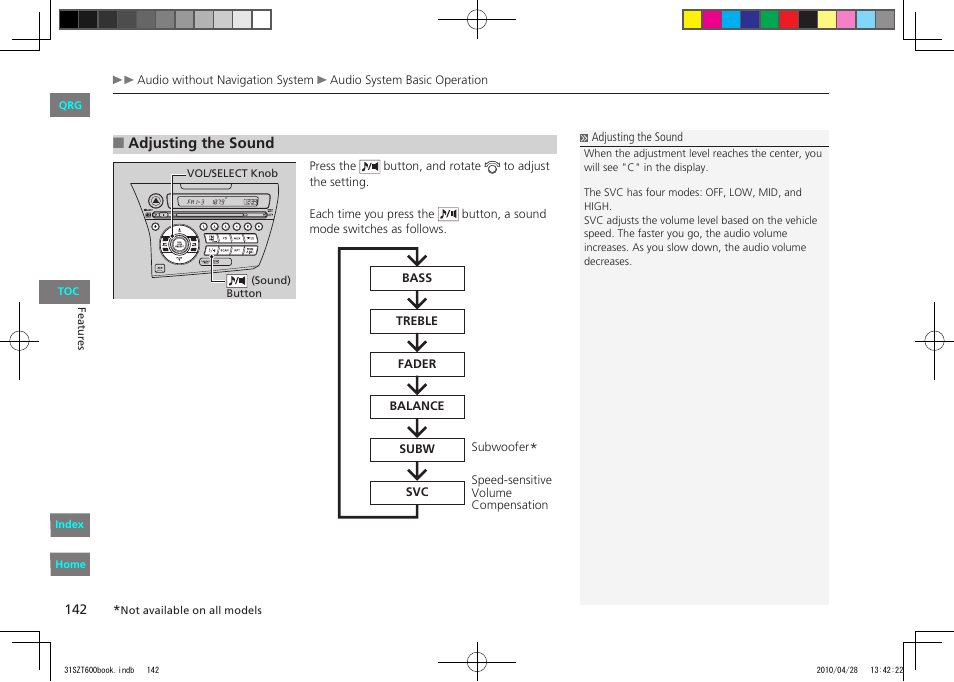 HONDA 2011 CR-Z - Owner's Manual User Manual | Page 143 / 332