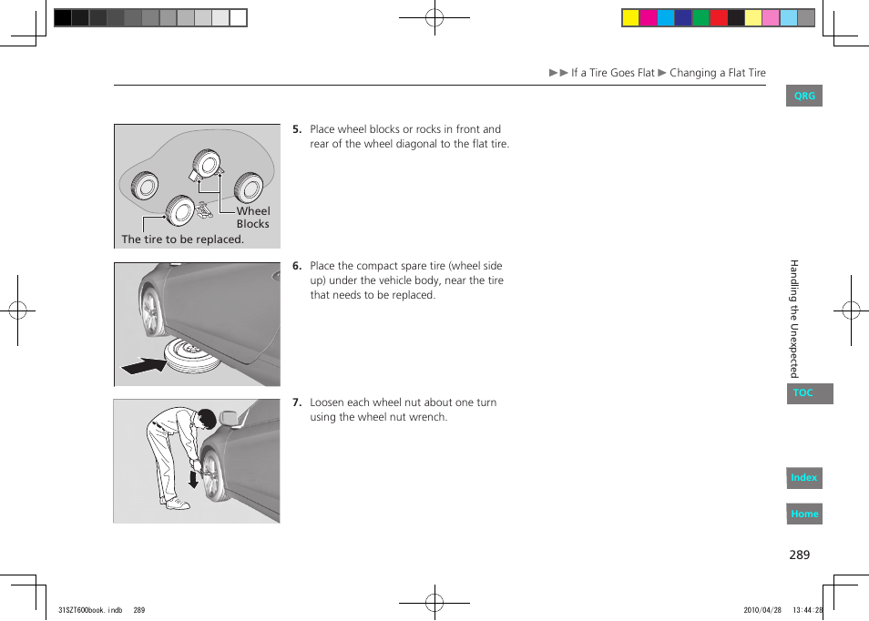 HONDA 2011 CR-Z - Owner's Manual User Manual | Page 290 / 332