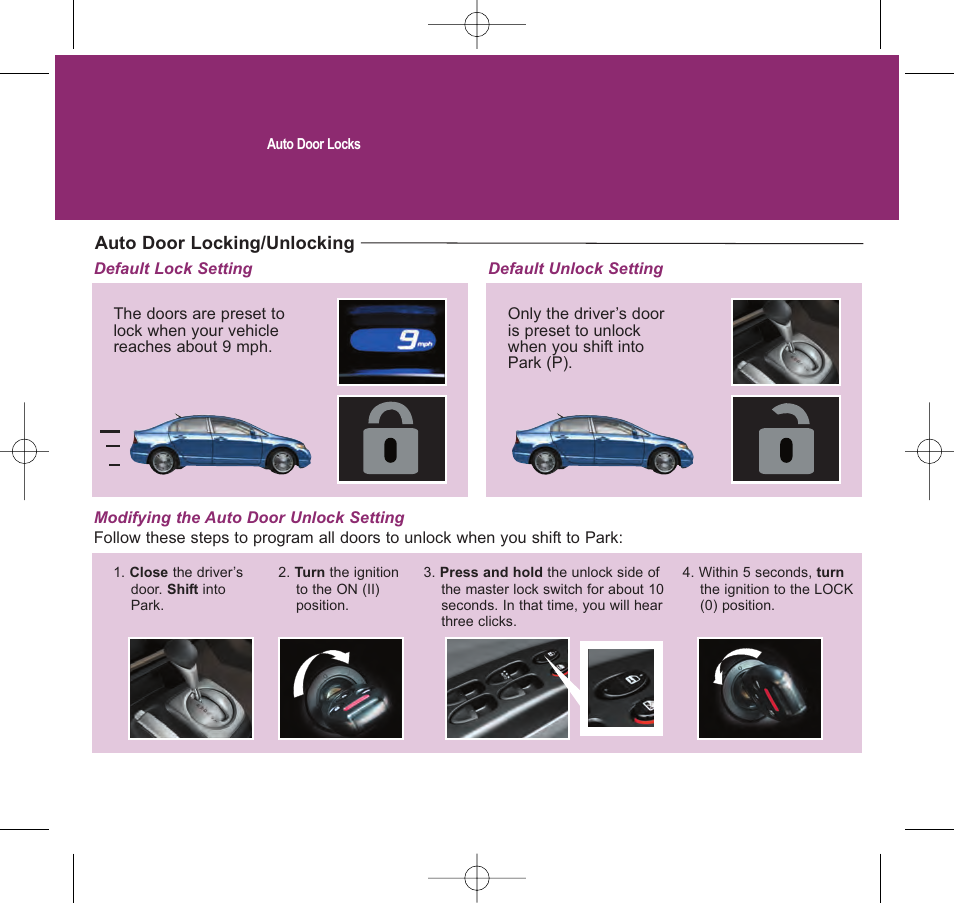 2010 civic hybrid | HONDA 2010 Civic Hybrid - Technology Reference Guide User Manual | Page 8 / 20