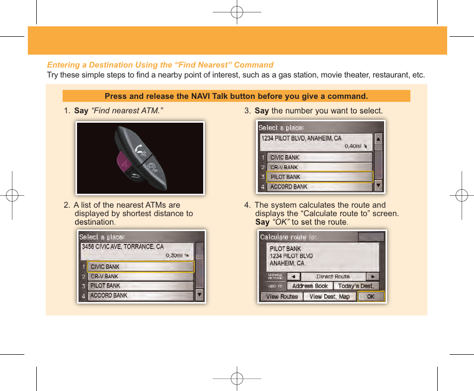 2010 civic sedan | HONDA 2010 Civic Sedan - Technology Reference Guide User Manual | Page 12 / 18