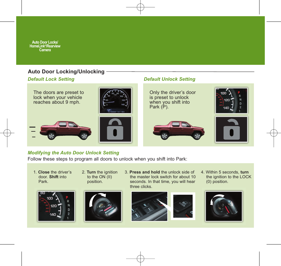 2010 ridgeline | HONDA 2010 Ridgeline - Technology Reference Guide User Manual | Page 8 / 20