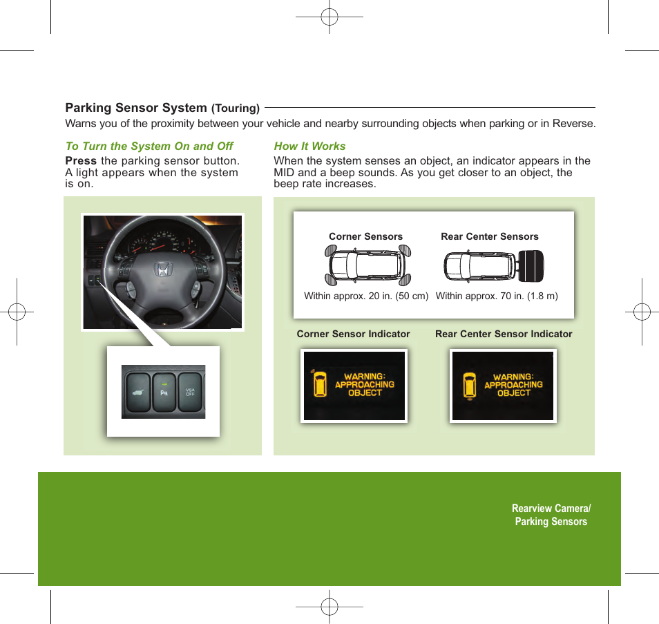 2010 odyssey | HONDA 2010 Odyssey - Technology Reference Guide User Manual | Page 19 / 20