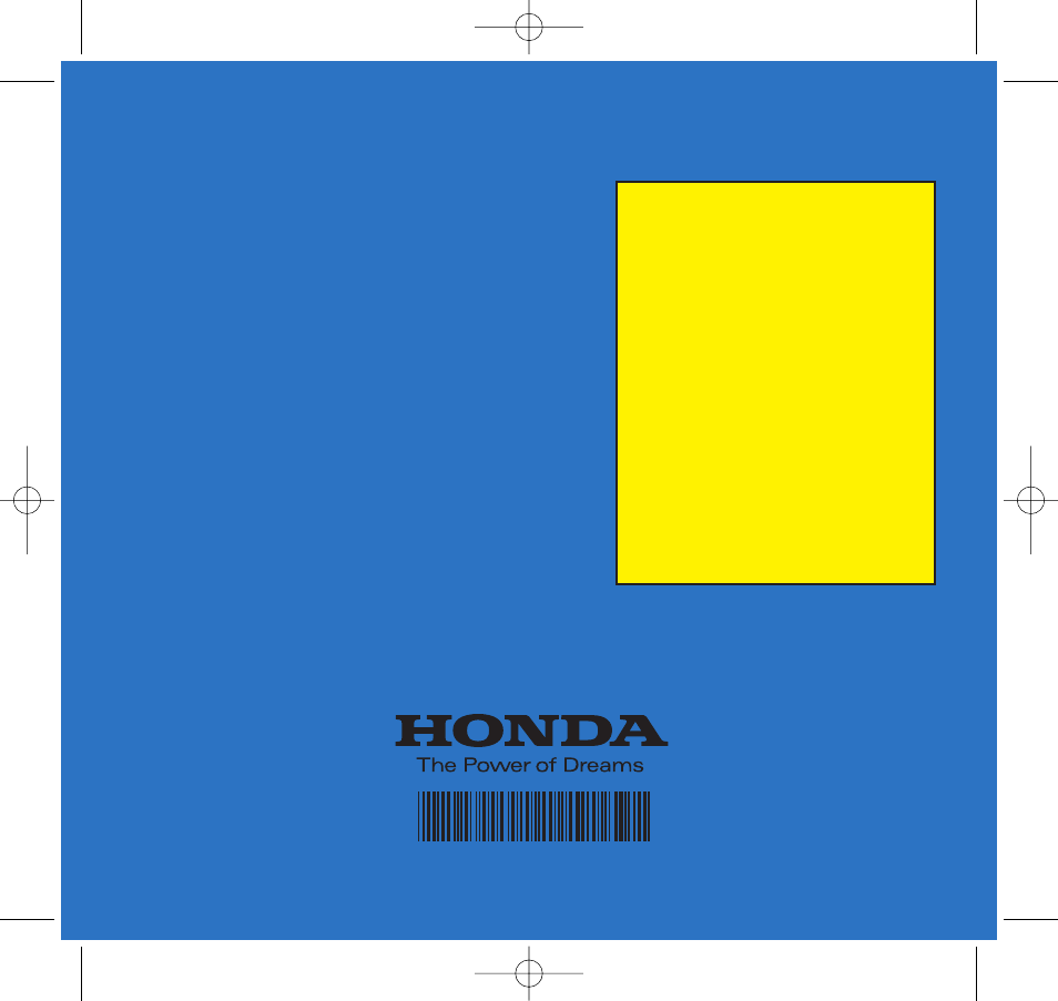 HONDA 2010 Odyssey - Technology Reference Guide User Manual | Page 20 / 20