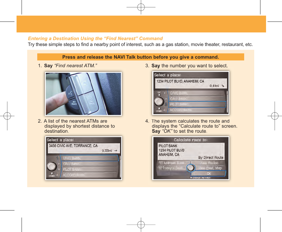 2010 pilot | HONDA 2010 Pilot - Technology Reference Guide User Manual | Page 10 / 20