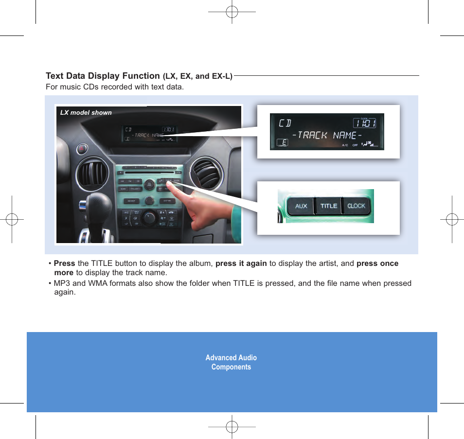 2010 pilot | HONDA 2010 Pilot - Technology Reference Guide User Manual | Page 17 / 20