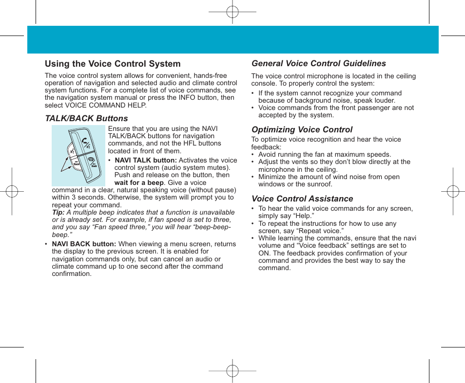 HONDA 2009 Accord Sedan - Quick Start Guide User Manual | Page 27 / 30