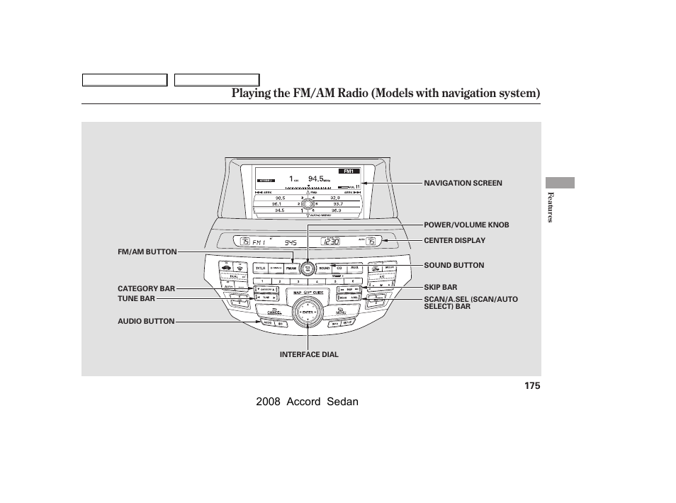 2008 accord sedan | HONDA 2008 Accord Sedan - Owner's Manual User Manual | Page 178 / 420