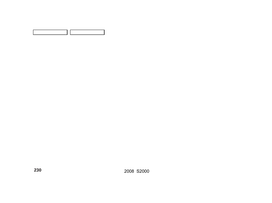 HONDA 2008 S2000 - Owner's Manual User Manual | Page 233 / 268