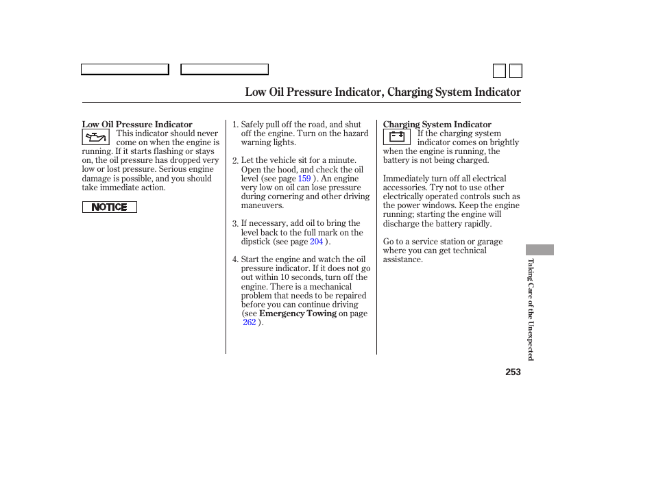 HONDA 2007 Accord Sedan - Owner's Manual User Manual | Page 254 / 293