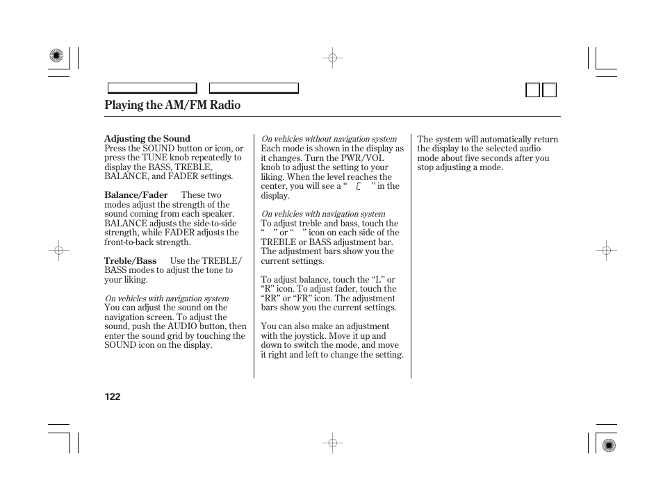 Playing a cd, Playing the am/fm radio | HONDA 2007 Accord Hybrid - Owner's Manual User Manual | Page 125 / 287