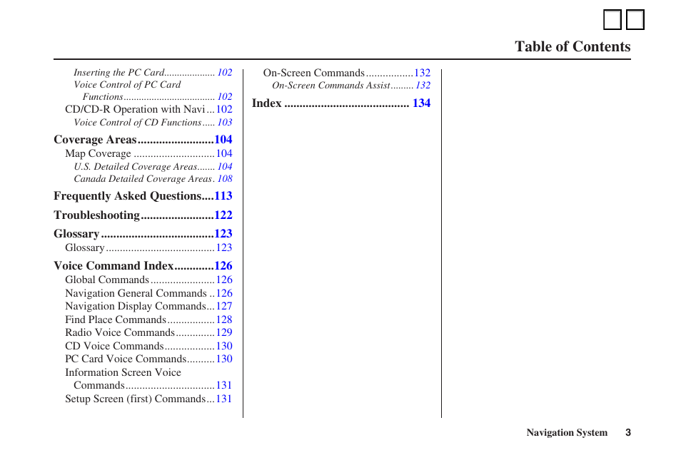 HONDA 2007 Civic - Navigation Manual User Manual | Page 3 / 3