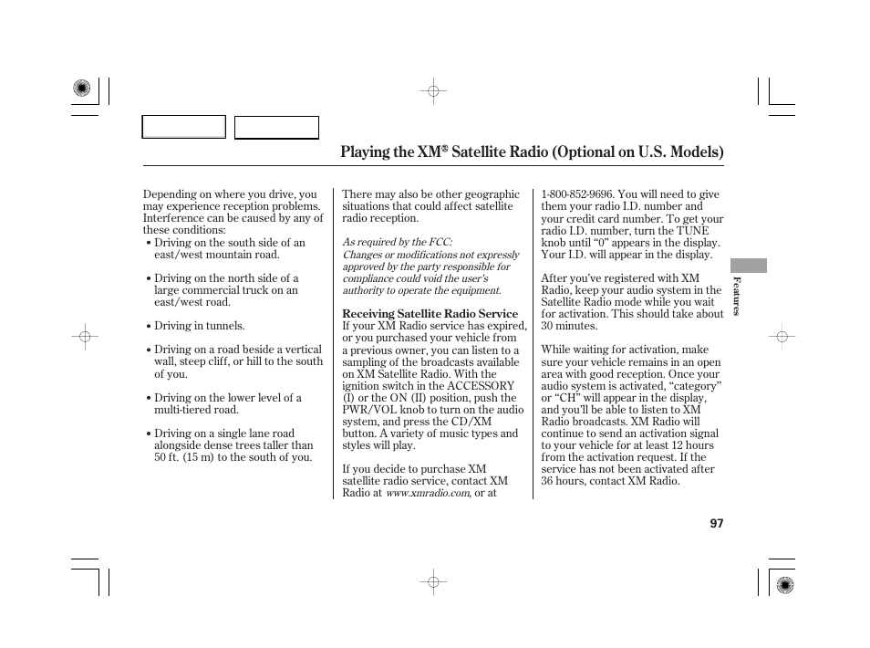 HONDA 2007 S2000 - Owner's Manual User Manual | Page 100 / 228