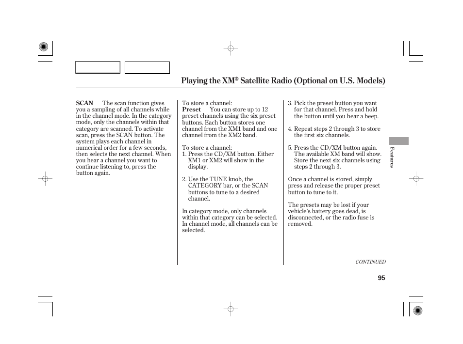 HONDA 2007 S2000 - Owner's Manual User Manual | Page 98 / 228