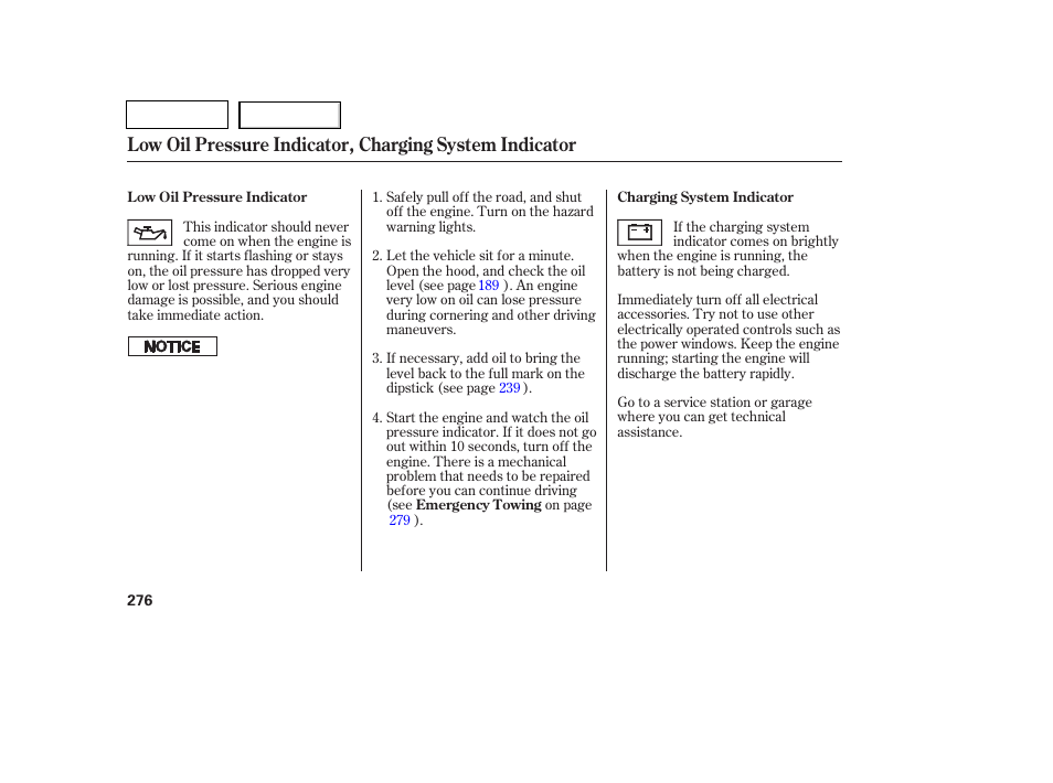 HONDA 2007 Pilot - Owner's Manual User Manual | Page 279 / 319