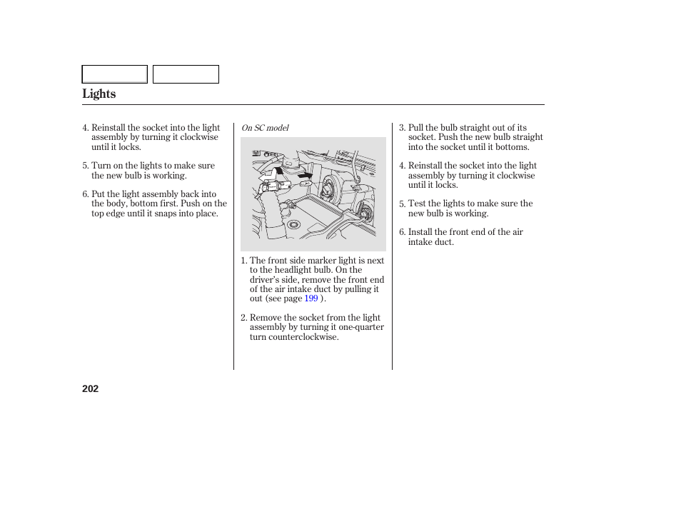 Lights | HONDA 2007 Element - Owner's Manual User Manual | Page 205 / 275