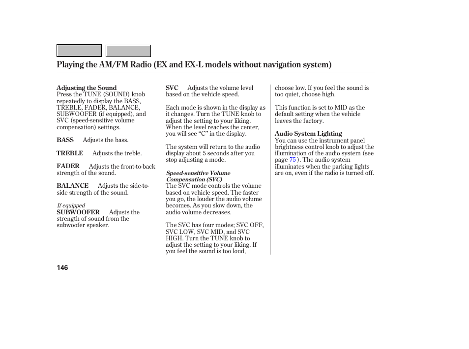 HONDA 2007 CR-V - Owner's Manual User Manual | Page 150 / 352