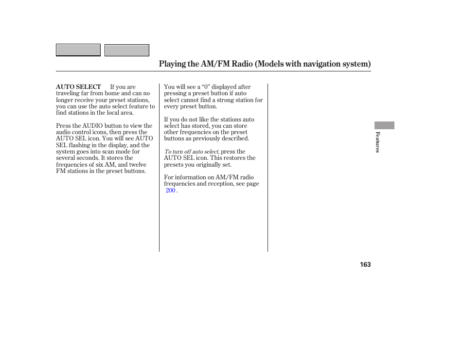 HONDA 2007 CR-V - Owner's Manual User Manual | Page 167 / 352