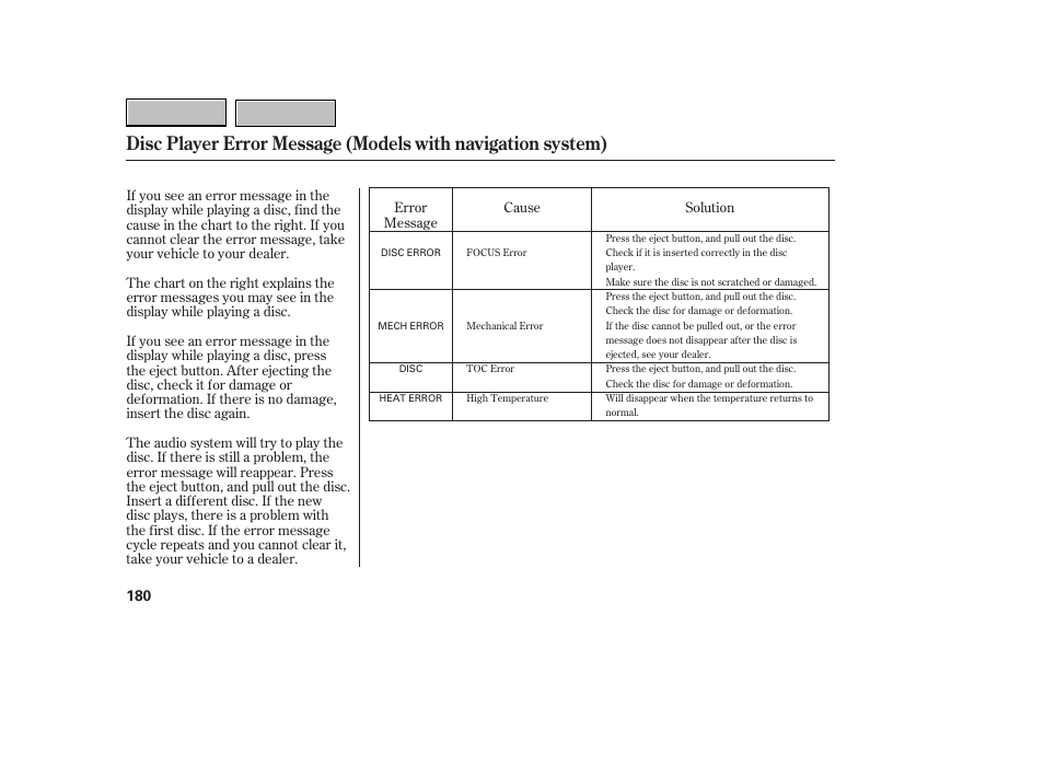 HONDA 2007 CR-V - Owner's Manual User Manual | Page 184 / 352