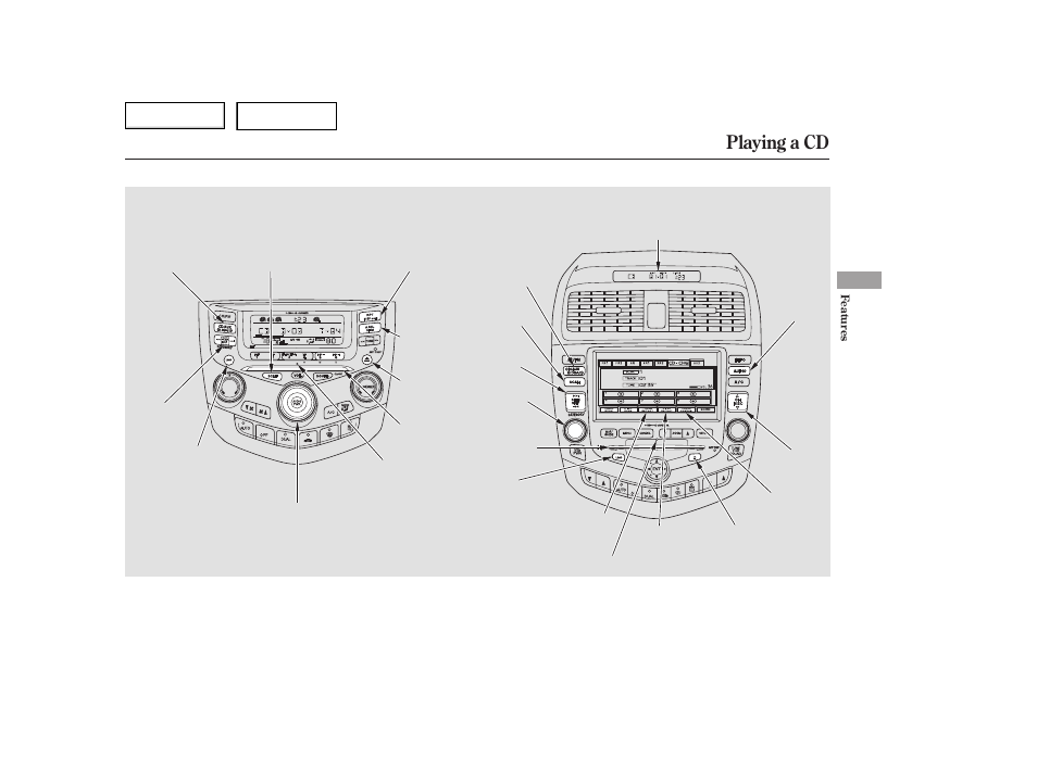 Playing a cd | HONDA 2006 Accord Hybrid - Owner's Manual User Manual | Page 120 / 277