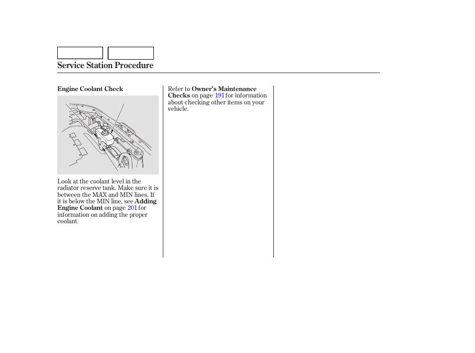 Service station procedure | HONDA 2006 Accord Hybrid - Owner's Manual User Manual | Page 155 / 277