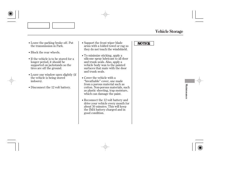 Vehicle storage | HONDA 2006 Accord Hybrid - Owner's Manual User Manual | Page 224 / 277