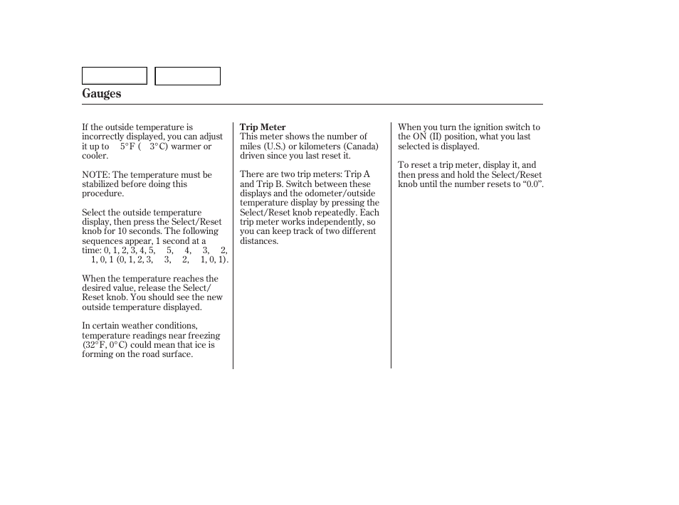 Gauges | HONDA 2006 Accord Hybrid - Owner's Manual User Manual | Page 65 / 277