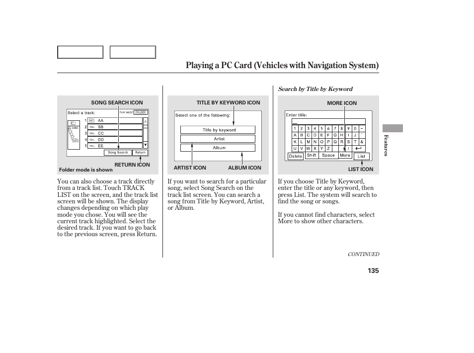 HONDA 2006 Civic Sedan - Owner's Manual User Manual | Page 136 / 267