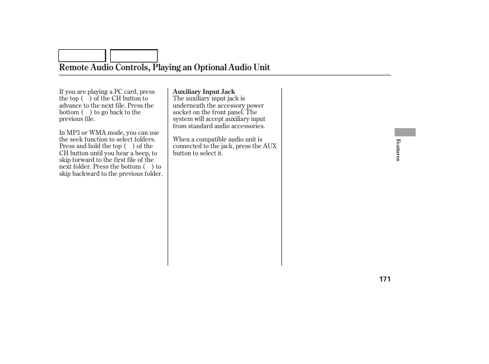 HONDA 2006 Civic Coupe - Owner's Manual User Manual | Page 175 / 307