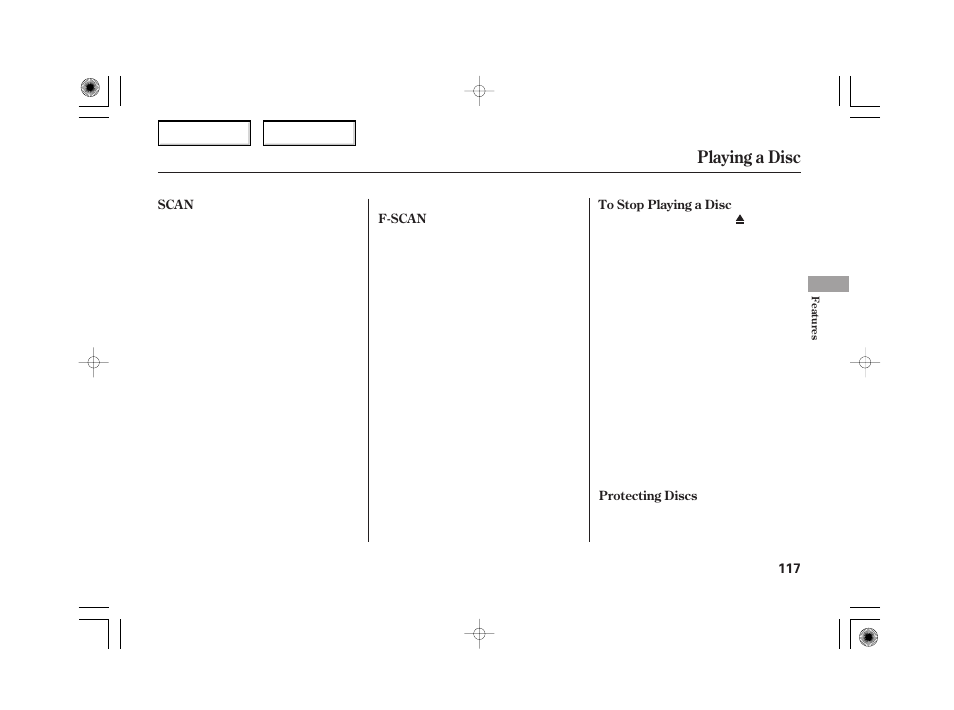 Playing a disc | HONDA 2006 Civic Hybrid - Owner's Manual User Manual | Page 119 / 267