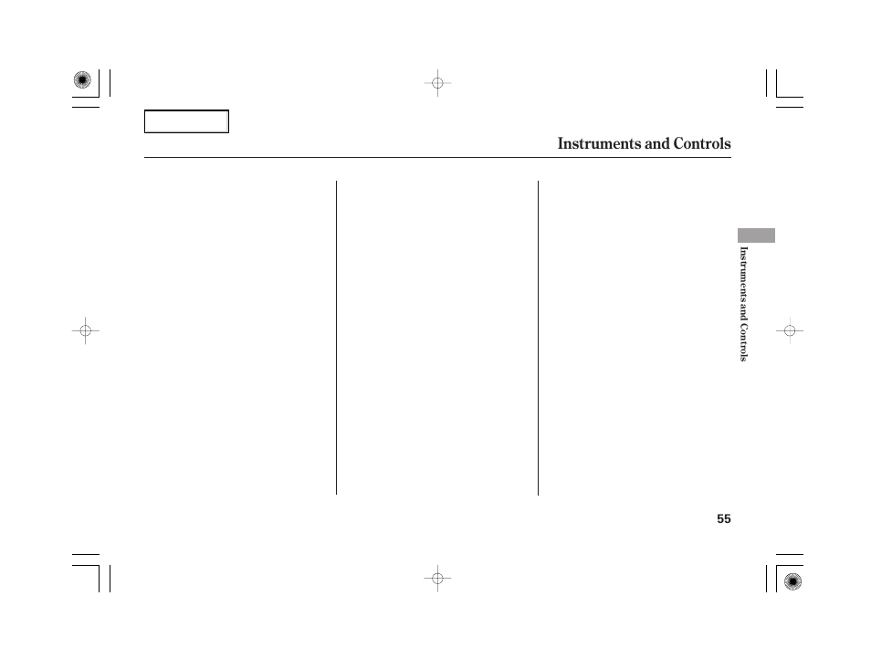 Instruments and controls | HONDA 2006 Civic Hybrid - Owner's Manual User Manual | Page 57 / 267