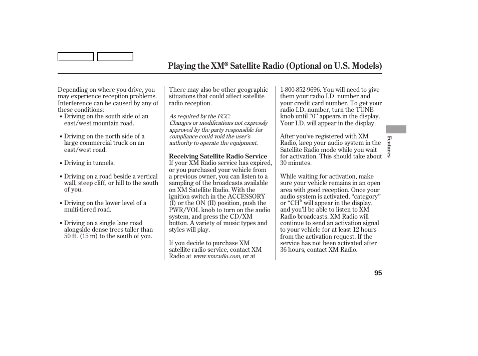 HONDA 2006 S2000 - Owner's Manual User Manual | Page 97 / 221