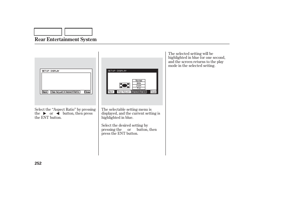 Rear entertainment system | HONDA 2006 Odyssey - Owner's Manual User Manual | Page 253 / 420