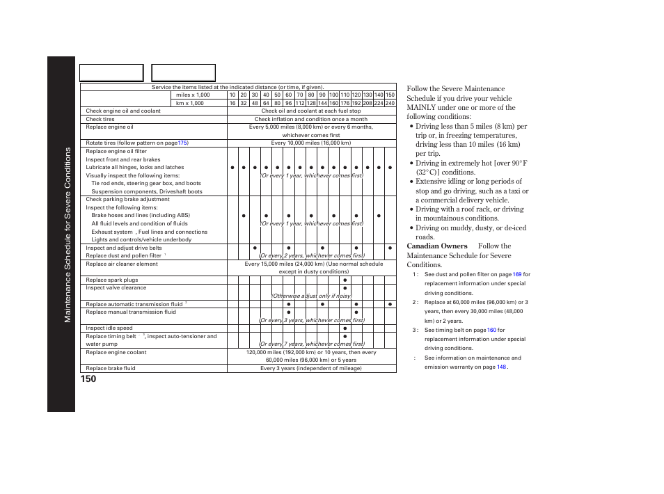 HONDA 2005 Civic Sedan - Owner's Manual User Manual | Page 151 / 236